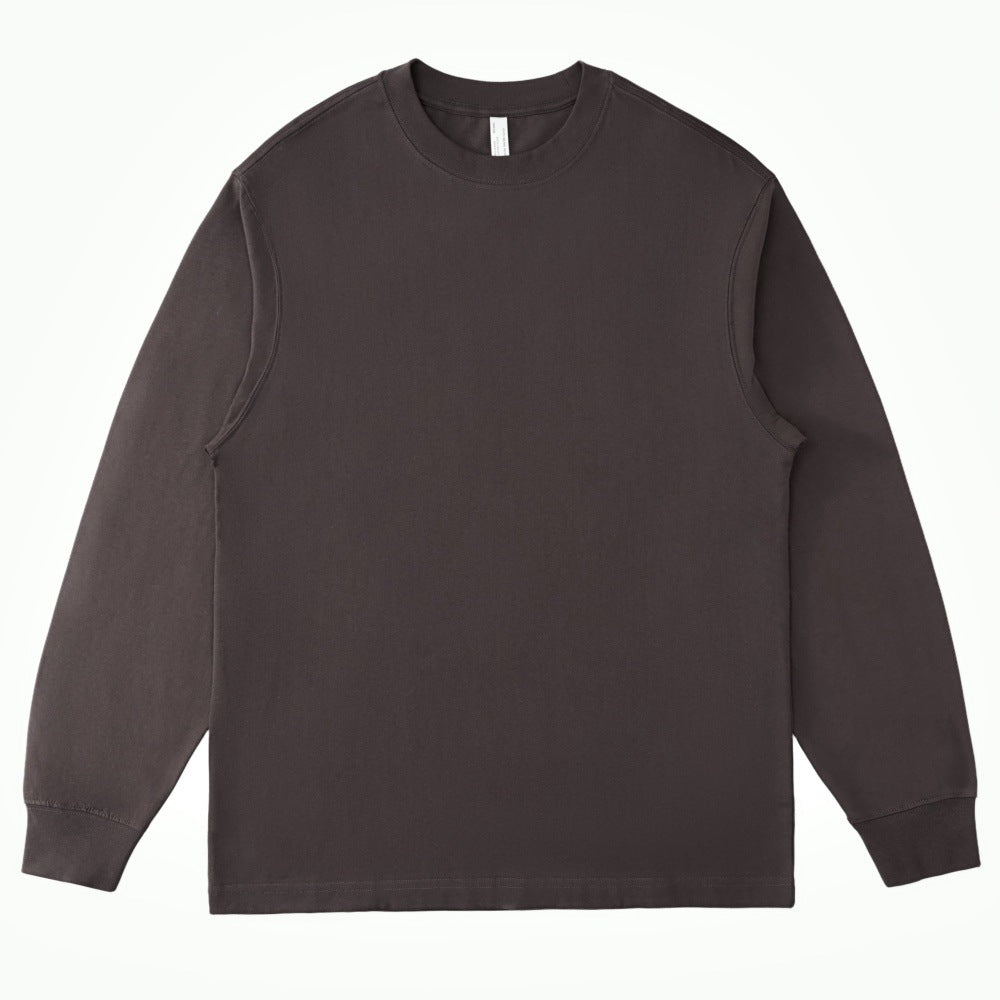 Mens Casual 100%Cotton Long Sleeve Sweatshirts T240302