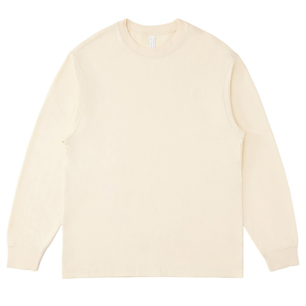Mens Casual 100%Cotton Long Sleeve Sweatshirts T240302