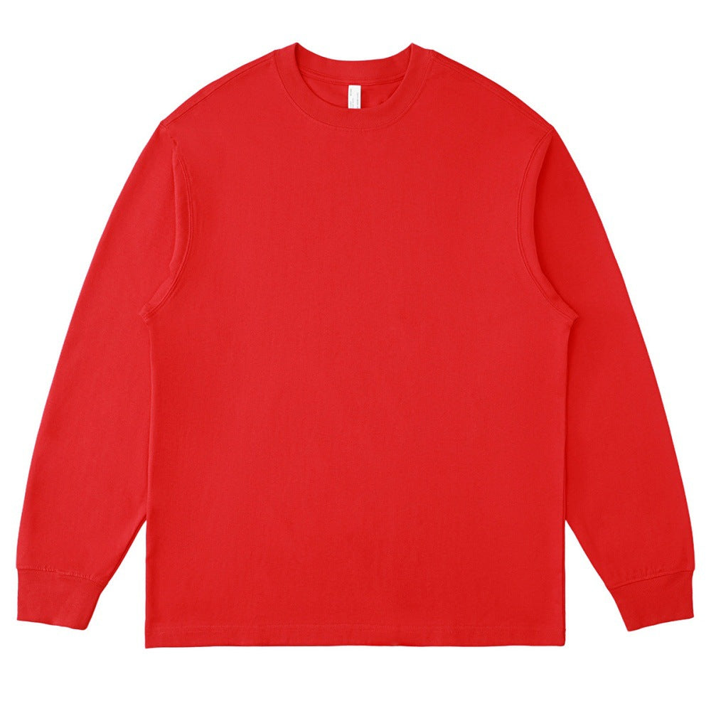 Mens Casual 100%Cotton Long Sleeve Sweatshirts T240302