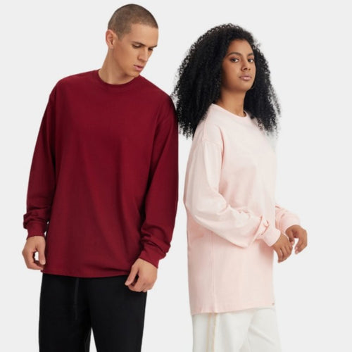 Many Color Casual 100%Cotton Long Sleeve Sweatshirts T240302 print logo 2