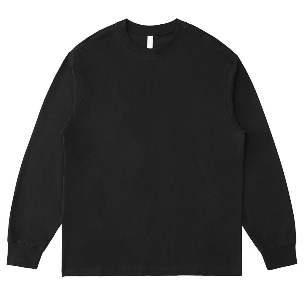 Mens Casual 100%Cotton Long Sleeve Sweatshirts T240302