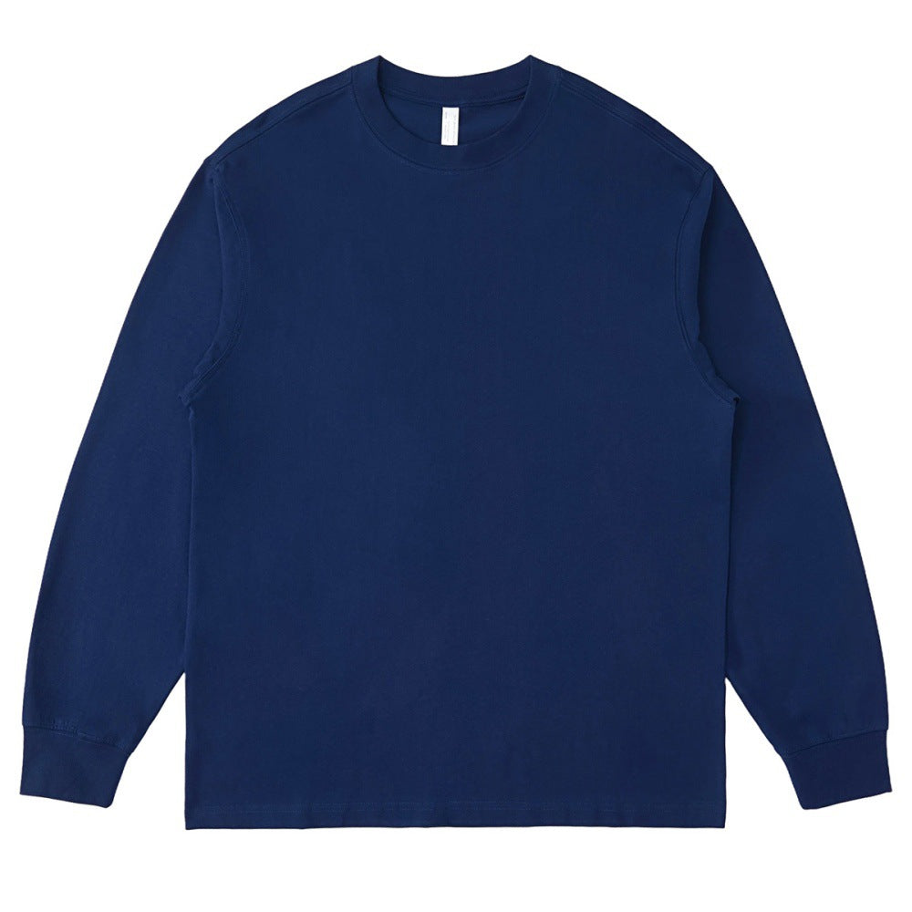 Mens Casual 100%Cotton Long Sleeve Sweatshirts T240302