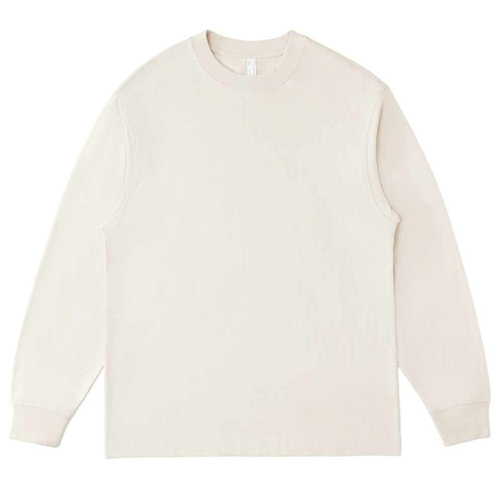 Mens Casual 100%Cotton Long Sleeve Sweatshirts T240302