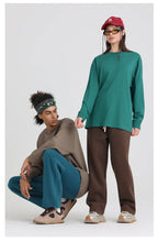 Many Color Casual 100%Cotton Long Sleeve Sweatshirts T240302 print logo 30