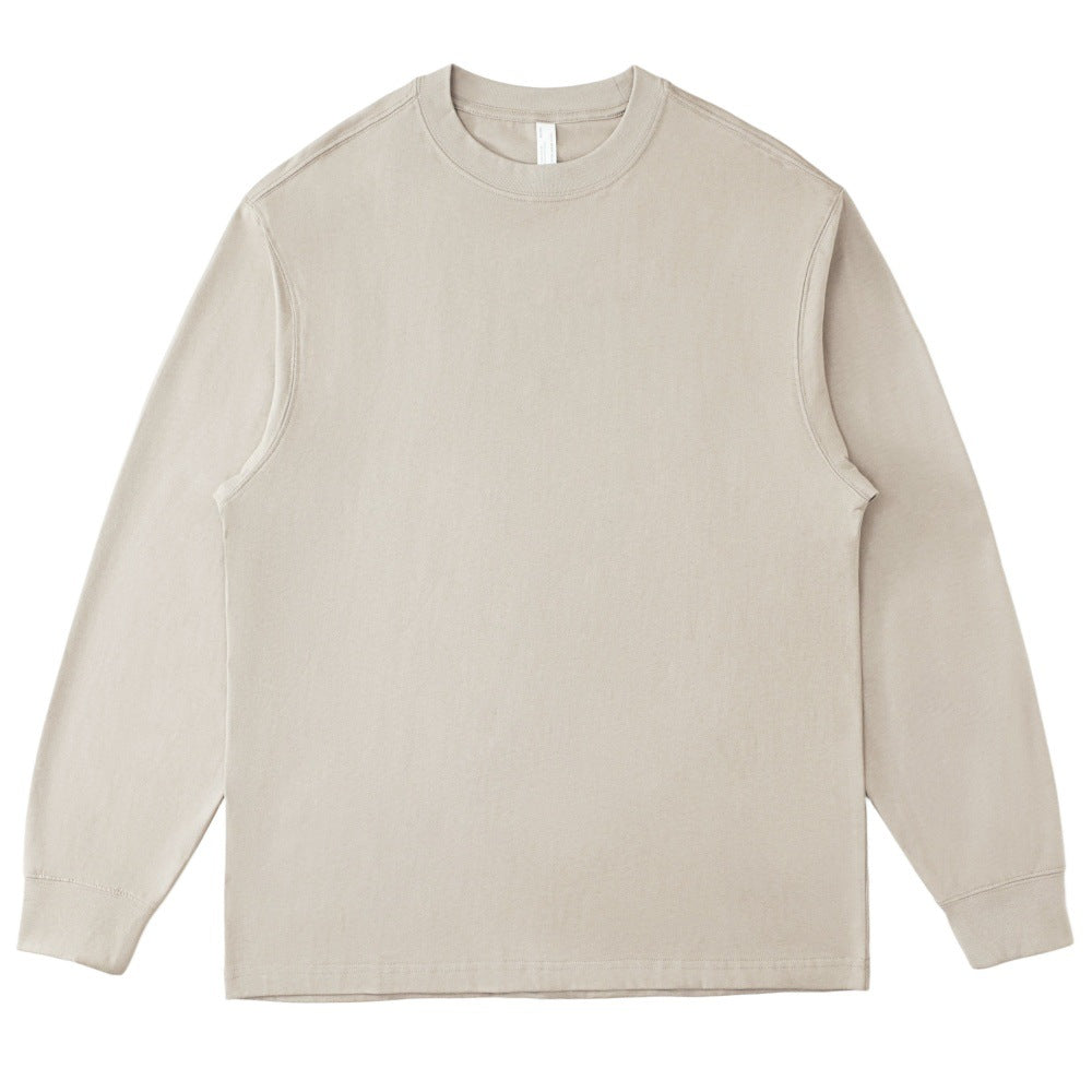 Mens Casual 100%Cotton Long Sleeve Sweatshirts T240302
