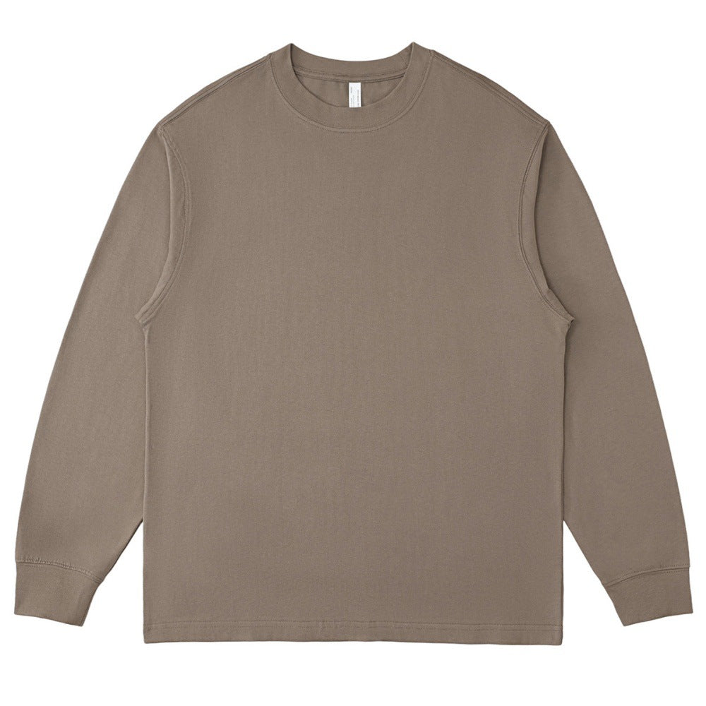Mens Casual 100%Cotton Long Sleeve Sweatshirts T240302