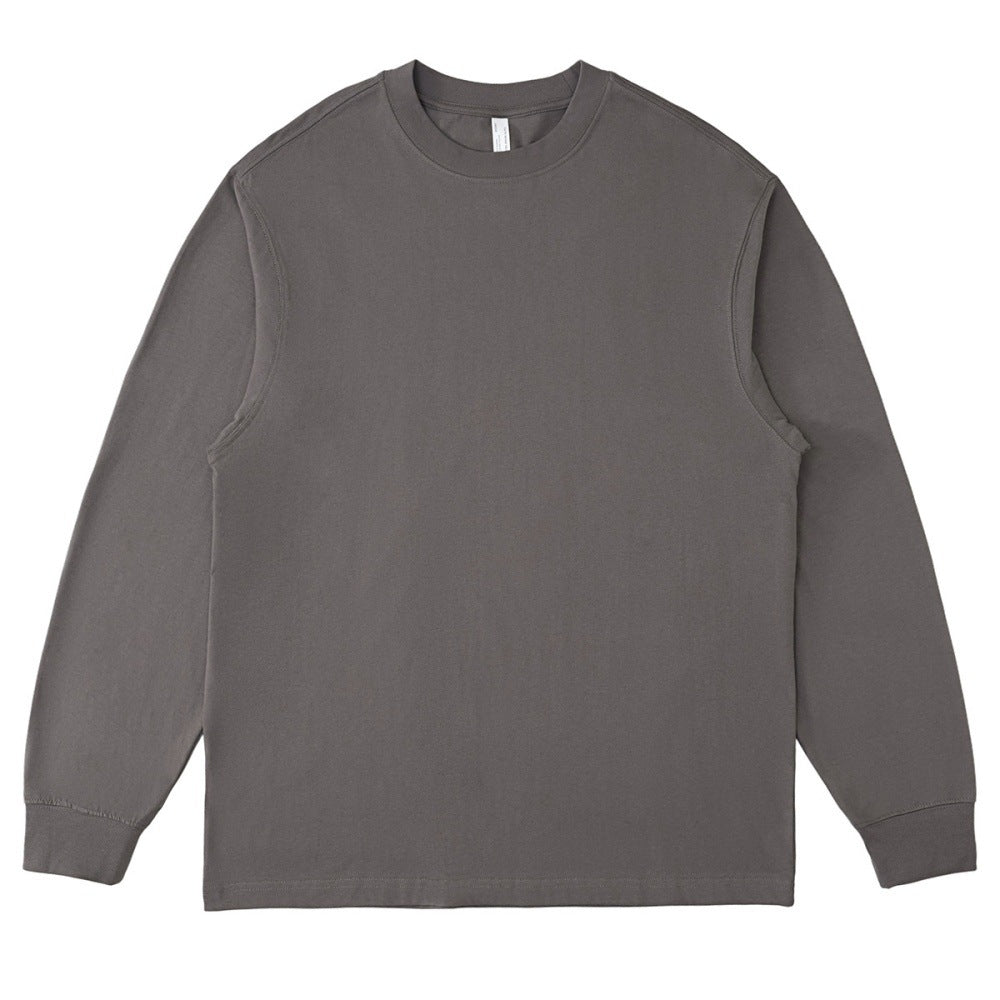 Mens Casual 100%Cotton Long Sleeve Sweatshirts T240302