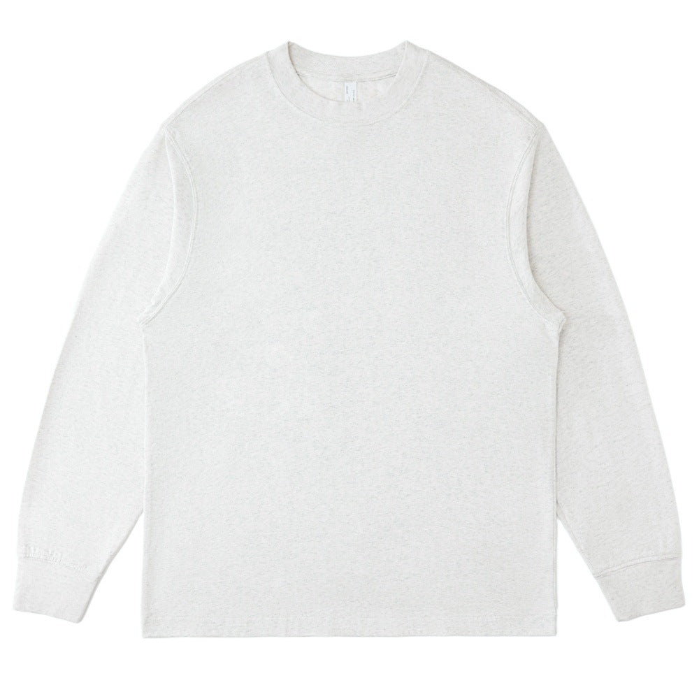 Mens Casual 100%Cotton Long Sleeve Sweatshirts T240302