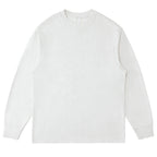 Mens Casual 100%Cotton Long Sleeve Sweatshirts T240302