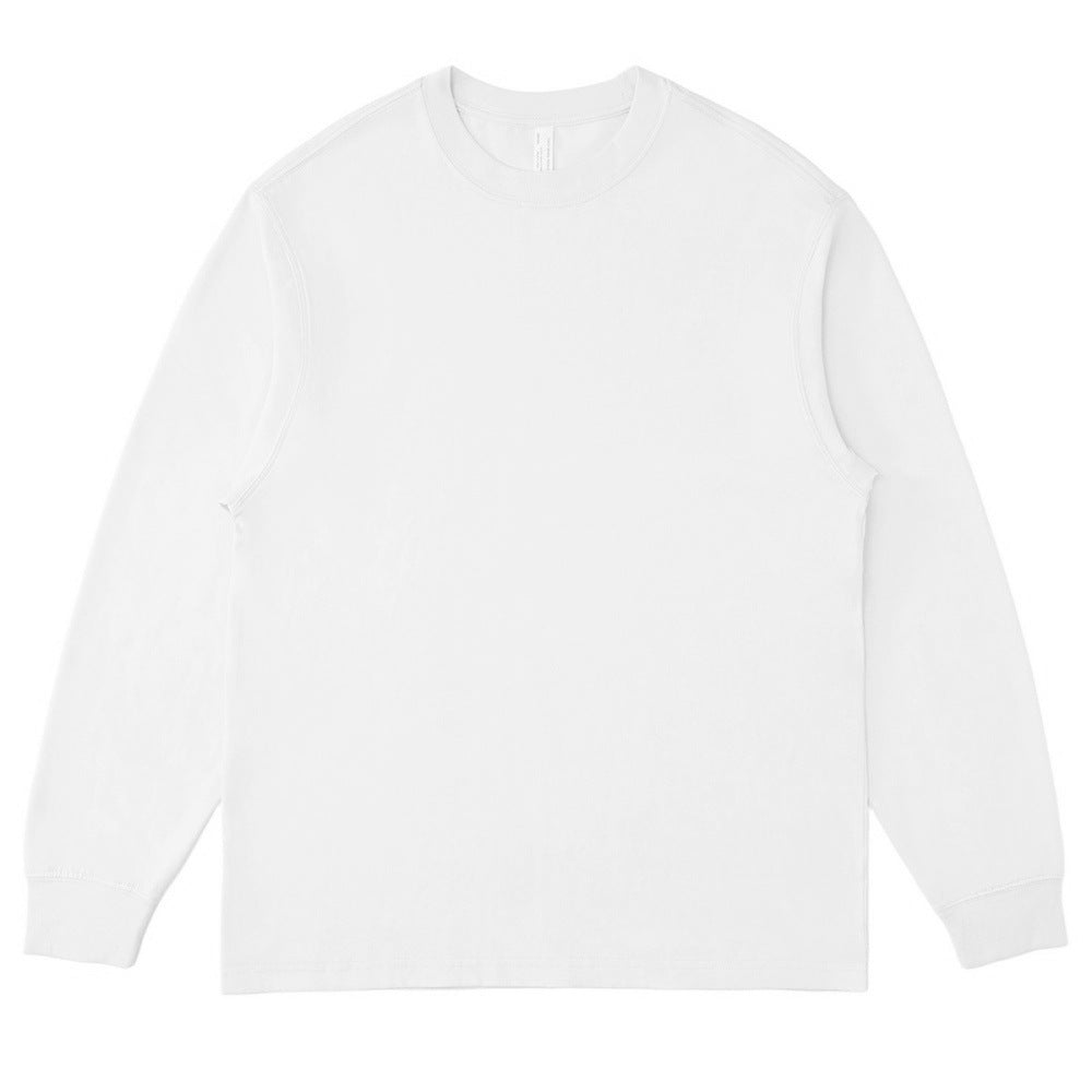 Mens Casual 100%Cotton Long Sleeve Sweatshirts T240302