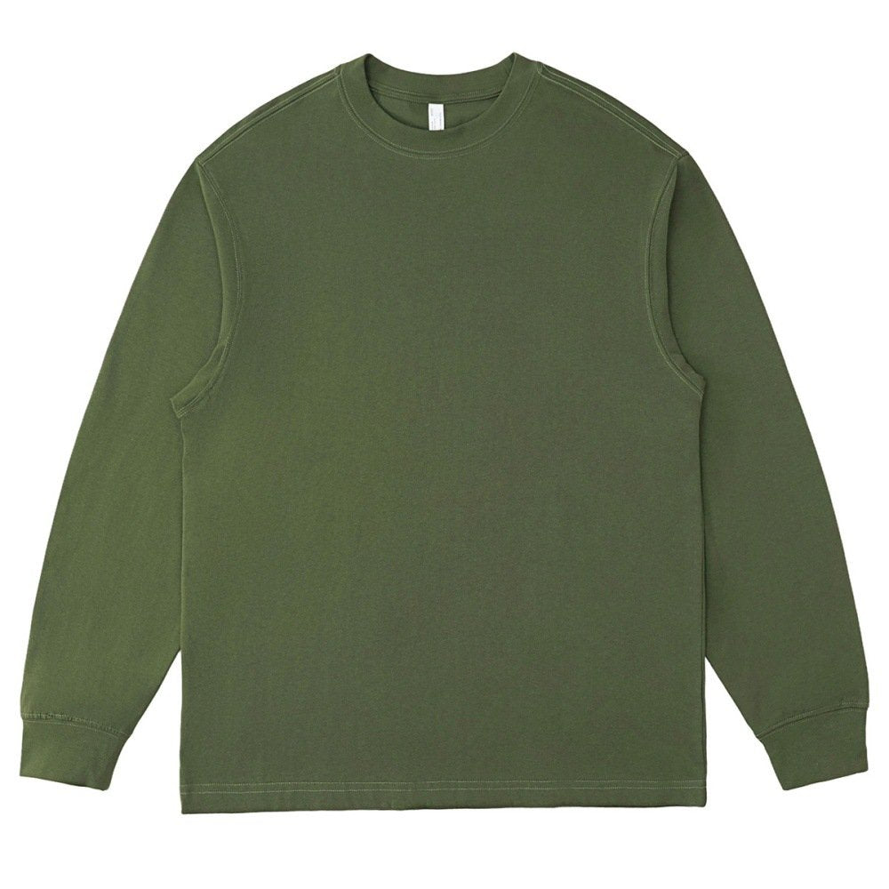 Many Color Casual 100%Cotton Long Sleeve Sweatshirts T240302 print logo 3