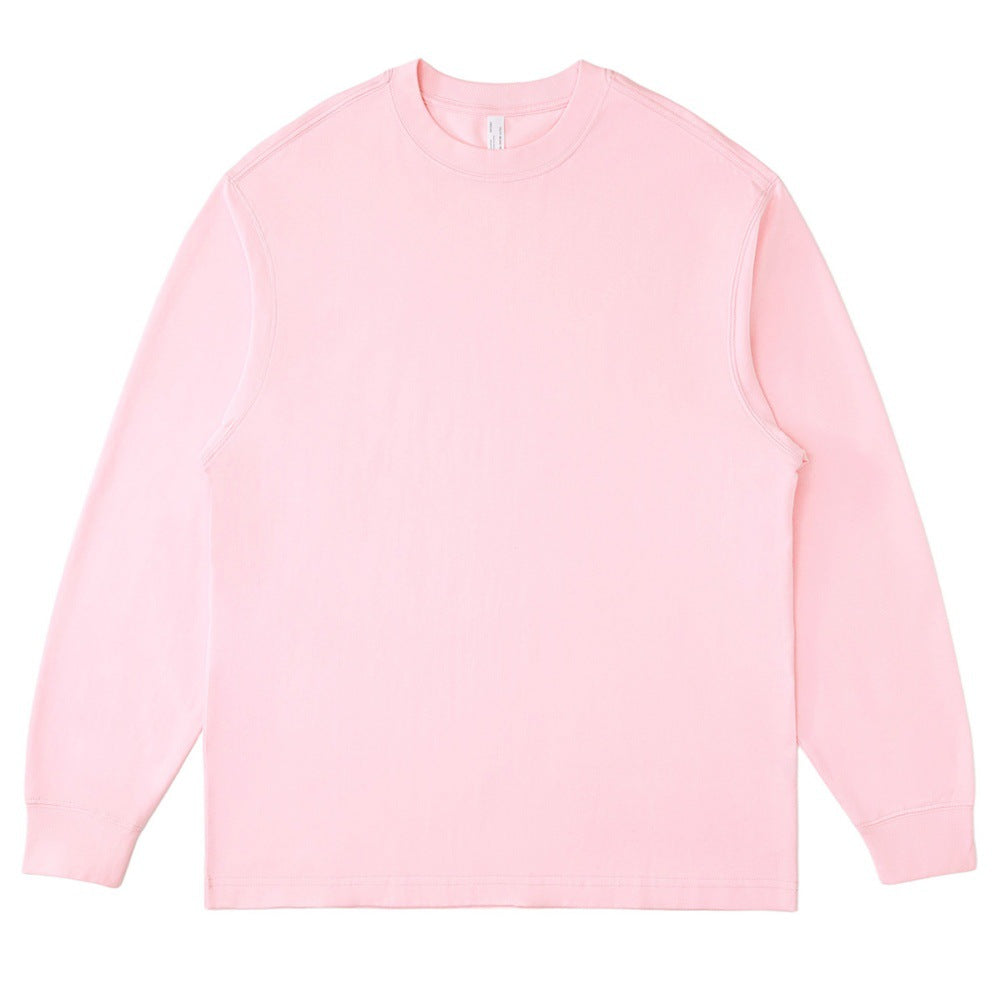 Mens Casual 100%Cotton Long Sleeve Sweatshirts T240302