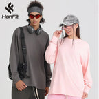 Mens Casual 100%Cotton Long Sleeve Sweatshirts T240302
