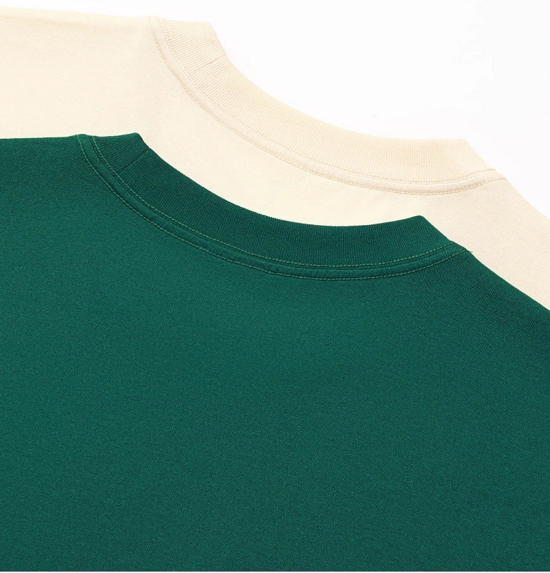 Mens Casual 100%Cotton Long Sleeve Sweatshirts T240302