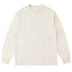 Mens Casual 100%Cotton Long Sleeve Sweatshirts T240302