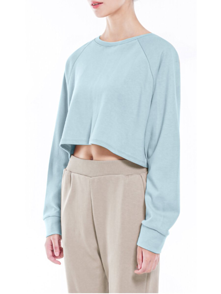 Womens Casual Sportswear 95%Cotton 25%Spandex Sweatshirt TC0023 print logo 13