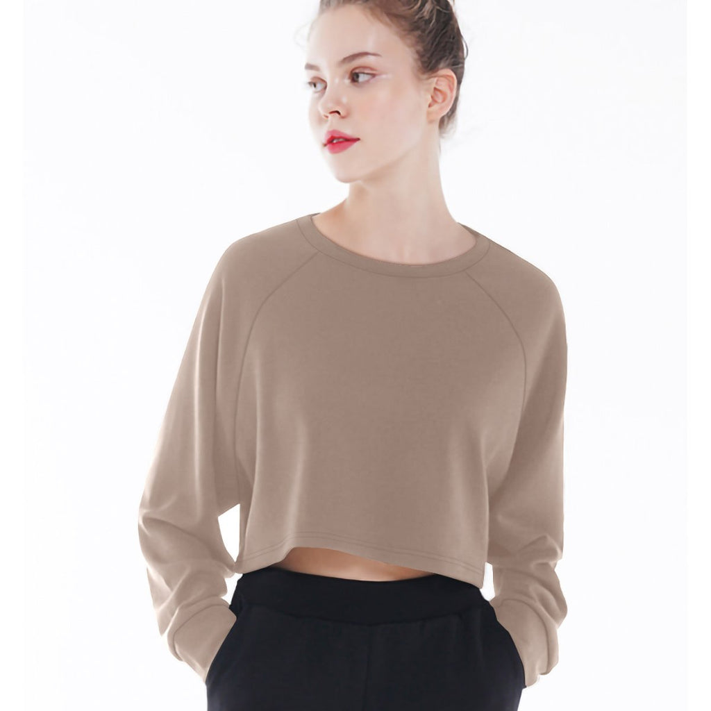 Womens Casual Sportswear 95%Cotton 25%Spandex Sweatshirt TC0023 print logo 19