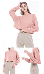 Womens Casual Sportswear 95%Cotton 25%Spandex Sweatshirt TC0023 print logo 25