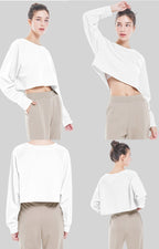 Womens Casual Sportswear 95%Cotton 25%Spandex Sweatshirt TC0023 print logo 42