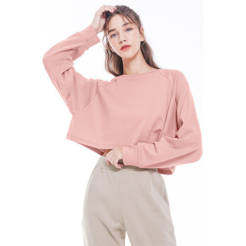 Womens Casual Sportswear 95%Cotton 25%Spandex Sweatshirt TC0023 print logo 7