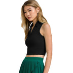 Womens Workout Sportswear 75%Nyolon 25%Spandex Tennis Set TD0201 - Tank Top print logo 12