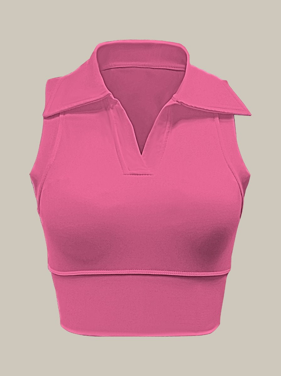 Womens Workout Sportswear 75%Nyolon 25%Spandex Tennis Set TD0201 - Tank Top print logo 13