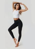 Womens Yoga Activewear 75%Nyolon 25%Spandex Tank Top TD0202 print logo 16