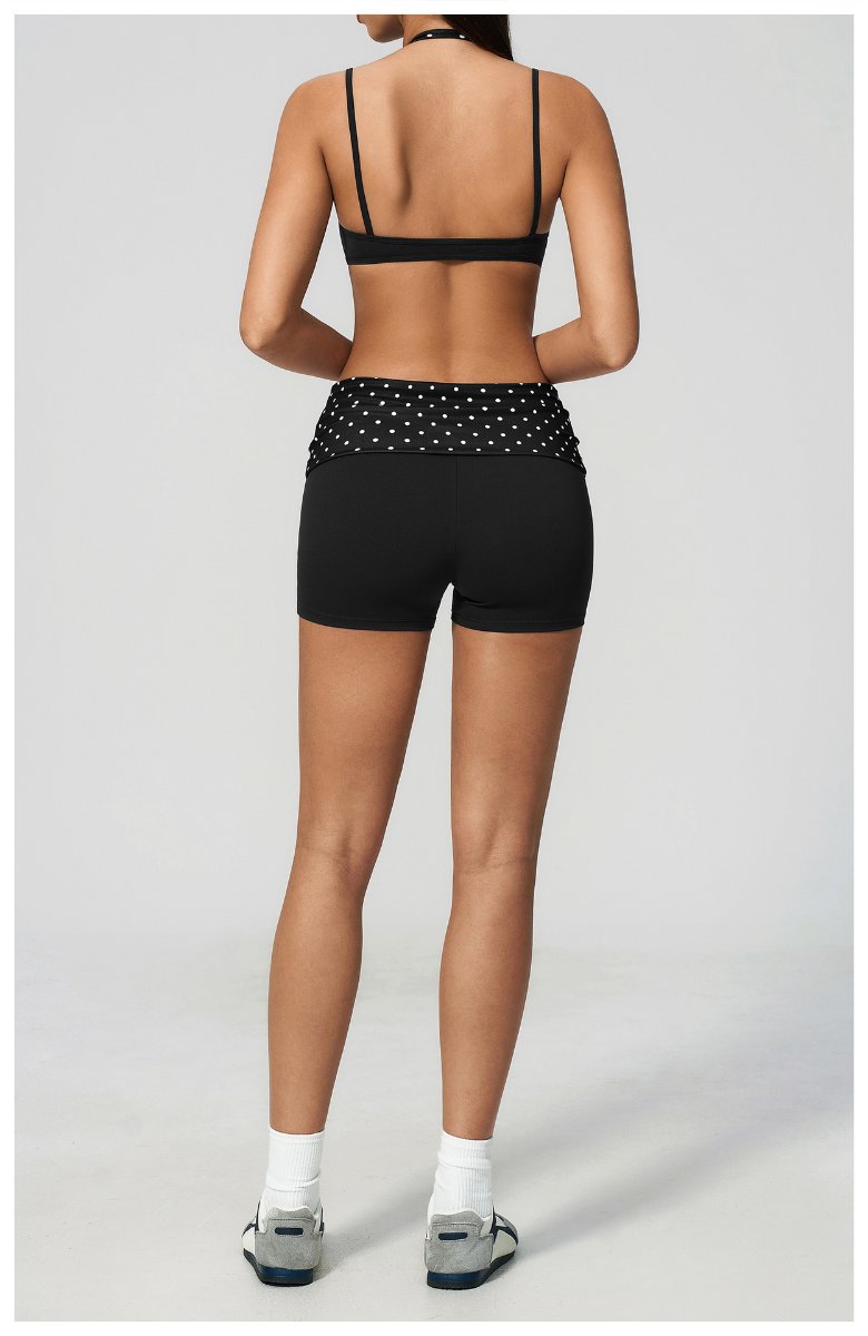 Womens Sports Workout 78%nylon 22%spandex Yoga Set TZ4549-1 - bra print logo 53