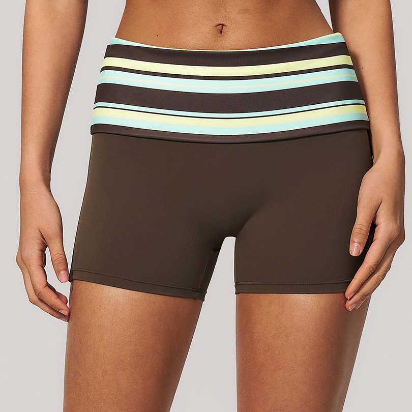 Womens Sports Workout 78%nylon 22%spandex Yoga Set TZ4549-1 - bra print logo 21