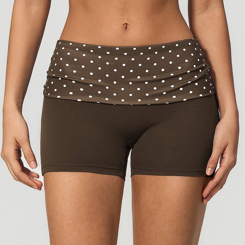 Womens Sports Workout 78%nylon 22%spandex Yoga Set TZ4549-1 - bra print logo 18