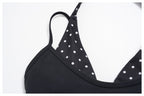 Womens Sports Workout 78%nylon 22%spandex Yoga Set TZ4549-1 - bra print logo 60