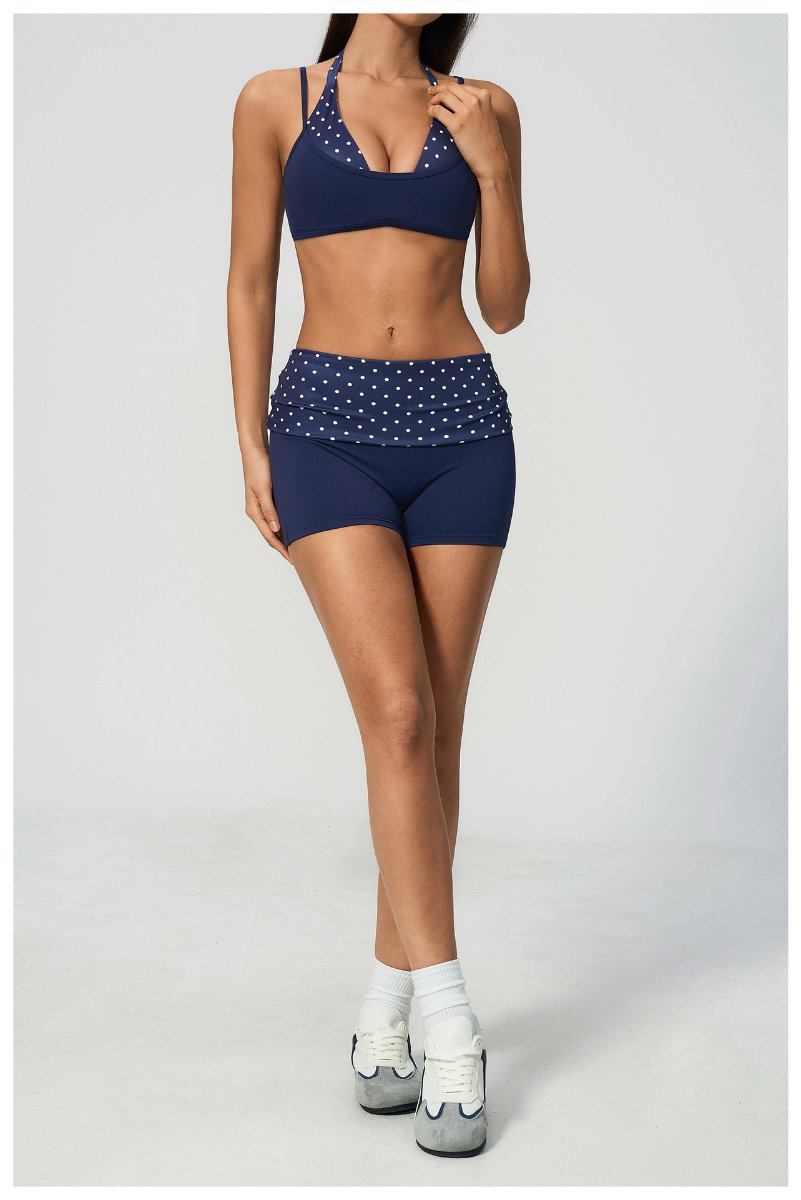 Womens Sports Workout 78%nylon 22%spandex Yoga Set TZ4549-1 Set print logo 45