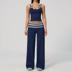 Womens Gym Training 78%nylon 22%spandex Yoga Set TZ4549-5 Set print logo 14