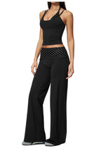 Womens Gym Training 78%nylon 22%spandex Yoga Set TZ4549-5 Set print logo 69