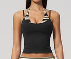 Womens Gym Training 78%nylon 22%spandex Yoga Set TZ4549-5 Set print logo 10