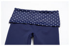 Womens Sports Fitness 78%nylon 22%spandex Yoga Set TZ4549-6 - Capri pants print logo 75