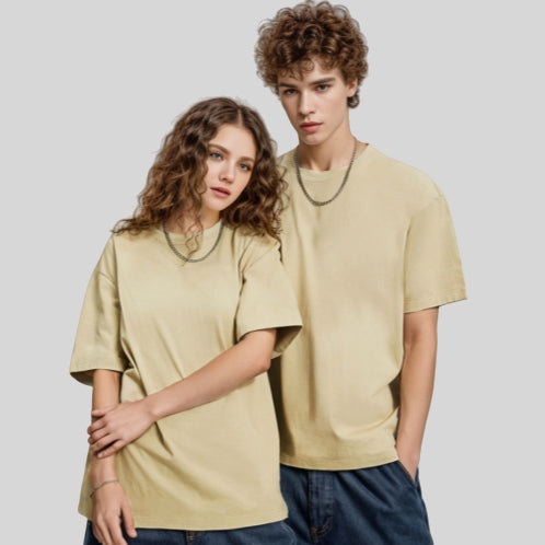 Mens Oversized 100%cotton t-shirts U69