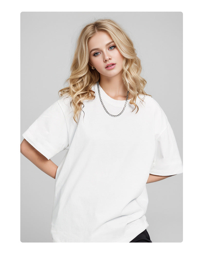 Mens Oversized 100%cotton t-shirts U69
