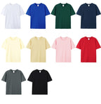 Mens Oversized 100%cotton t-shirts U69
