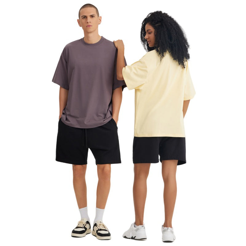 Mens Casual Sports 70%cotton 30%polyester Oversized T-shirt UT001
