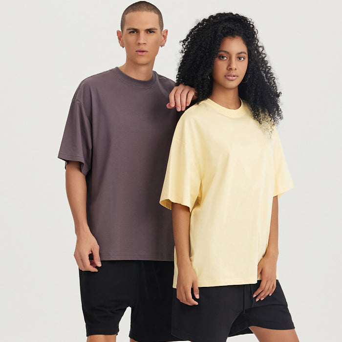 Mens Casual Sports 70%cotton 30%polyester Oversized T-shirt UT001