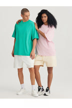 Mens Casual Sports 70%cotton 30%polyester Oversized T-shirt UT001