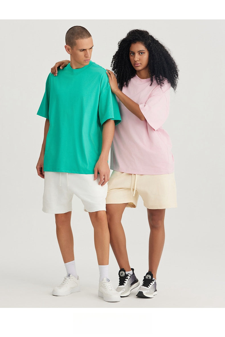 Mens Casual Sports 70%cotton 30%polyester Oversized T-shirt UT001