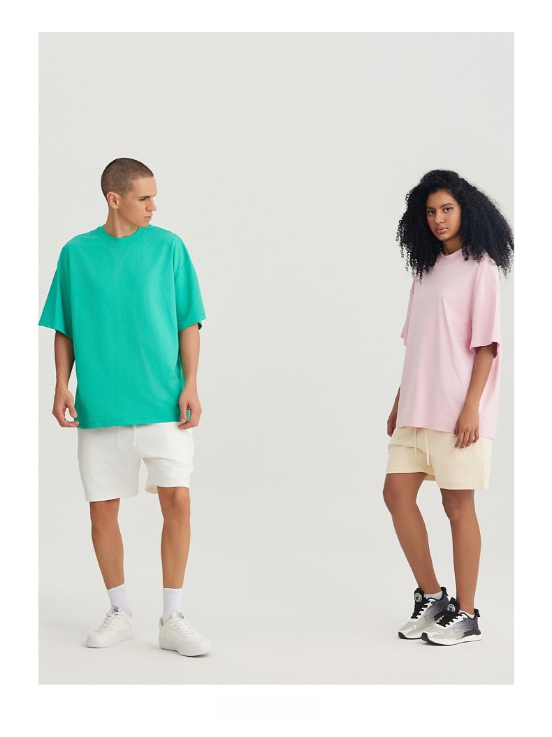 Mens Casual Sports 70%cotton 30%polyester Oversized T-shirt UT001