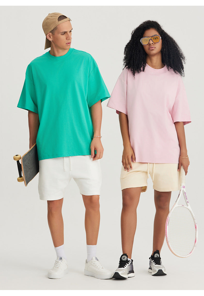 Mens Casual Sports 70%cotton 30%polyester Oversized T-shirt UT001