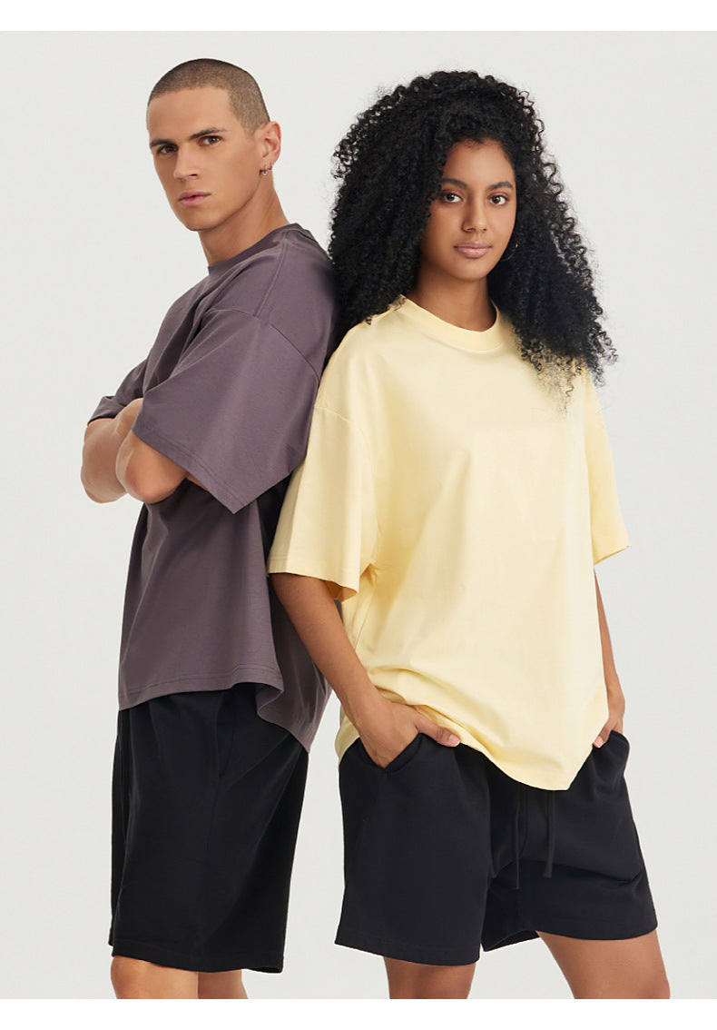 Mens Casual Sports 70%cotton 30%polyester Oversized T-shirt UT001