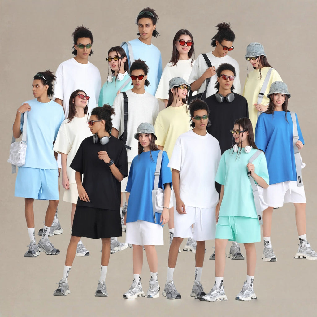 Mens Oversized 60%cotton 40%polyester tshirts UT245400