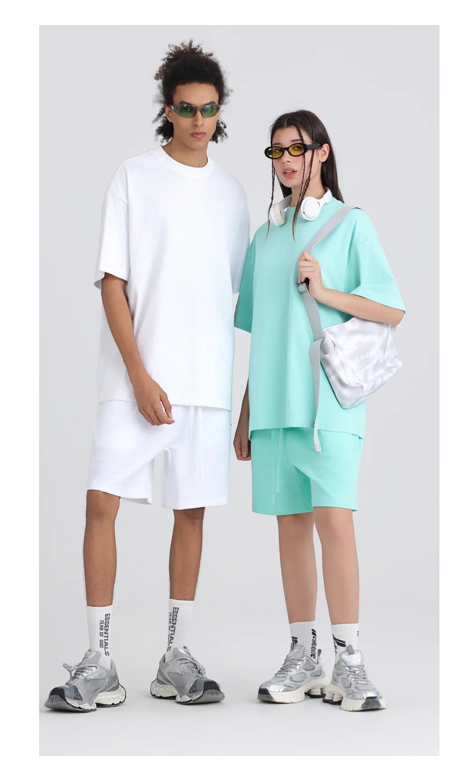 Mens Oversized 60%cotton 40%polyester tshirts UT245400