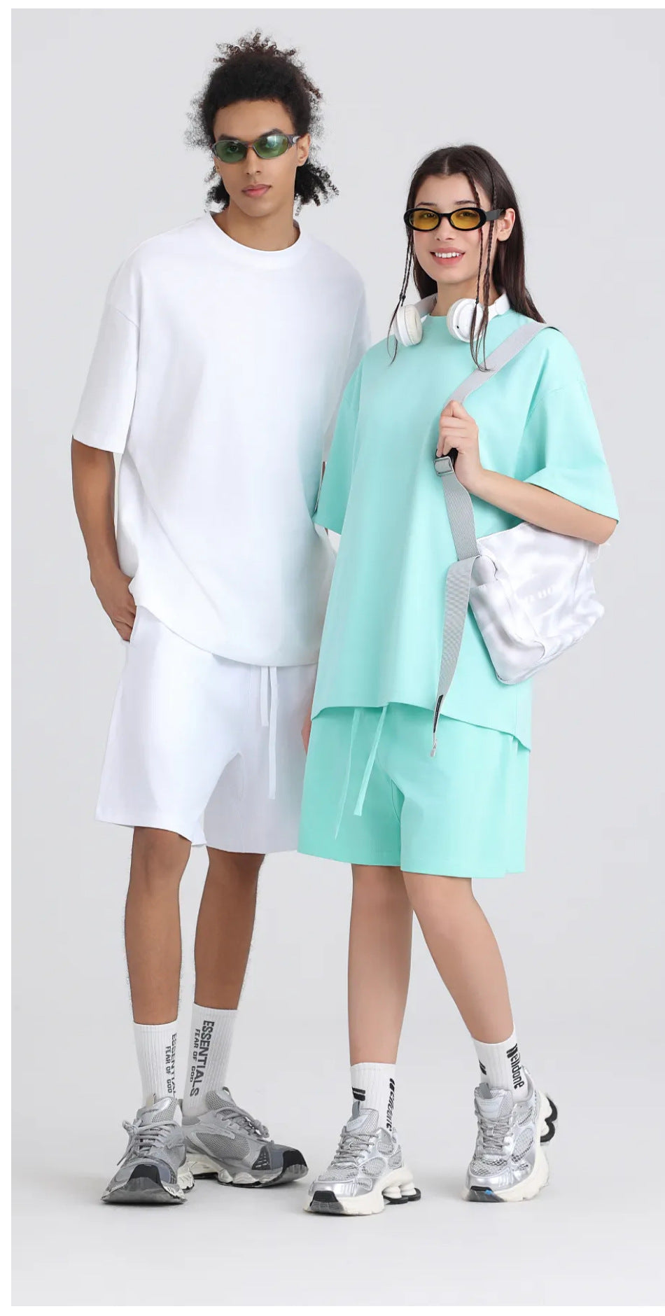 Mens Oversized 60%cotton 40%polyester tshirts UT245400