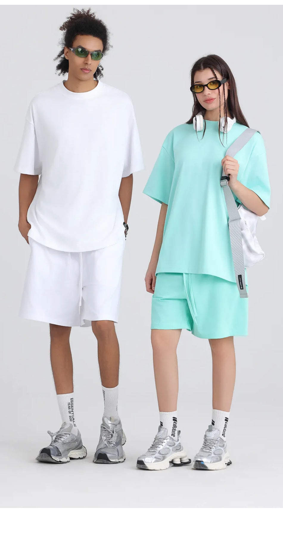 Mens Oversized 60%cotton 40%polyester tshirts UT245400